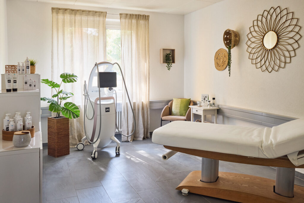 Cabine de soins du visage chez Beauté attitude à Lausanne