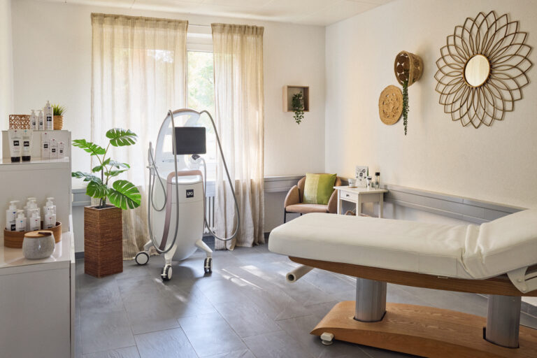 Cabine de soins du visage chez Beauté attitude à Lausanne